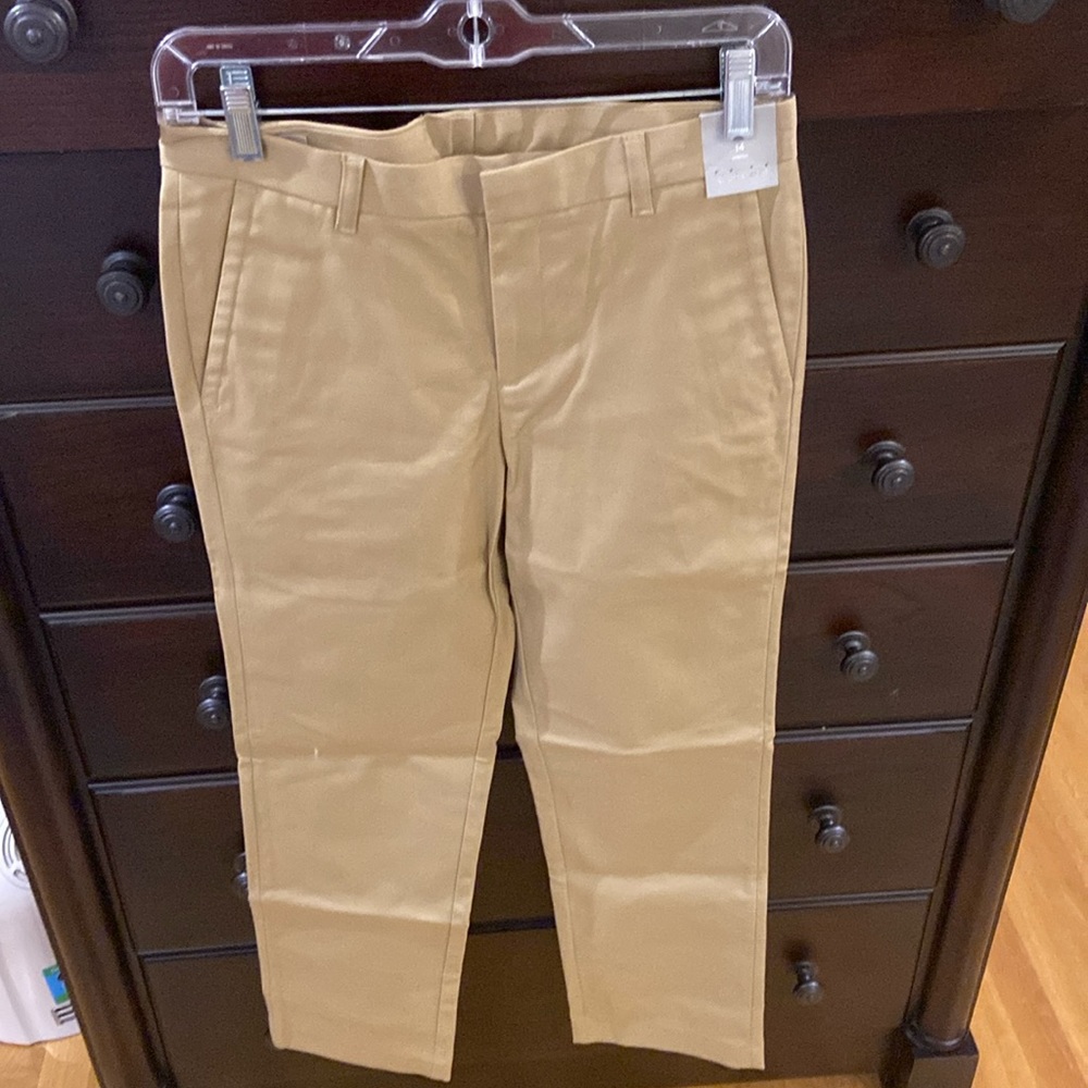 Boys khaki dress pants from Nordstrom size 14 stretch new w tags